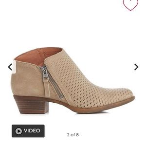 Lucky brand suede booties